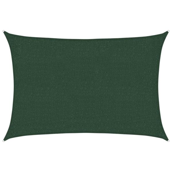 vidaXL Tieniaca plachta 160 g/m² tmavozelená 2x3 m HDPE vidaXL Tieniaca plachta 160 g/m² tmavozelená 2x3 m HDPE