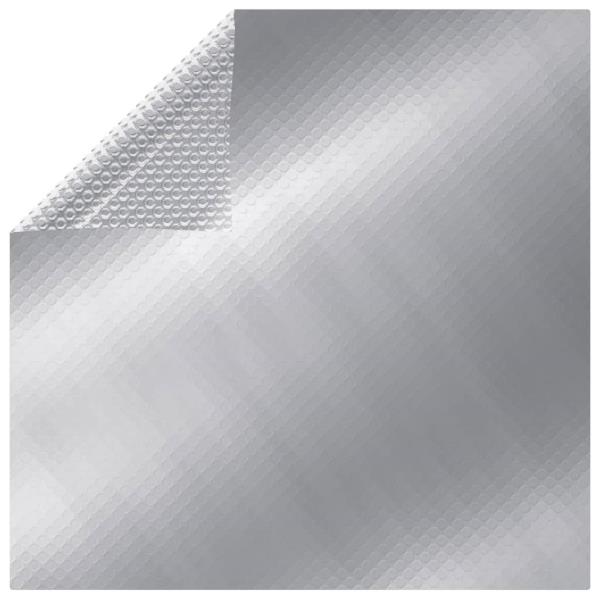 vidaXL Obdĺžniková bazénová plachta 1000x600 cm PE strieborná vidaXL Obdĺžniková bazénová plachta 1000x600 cm PE strieborná